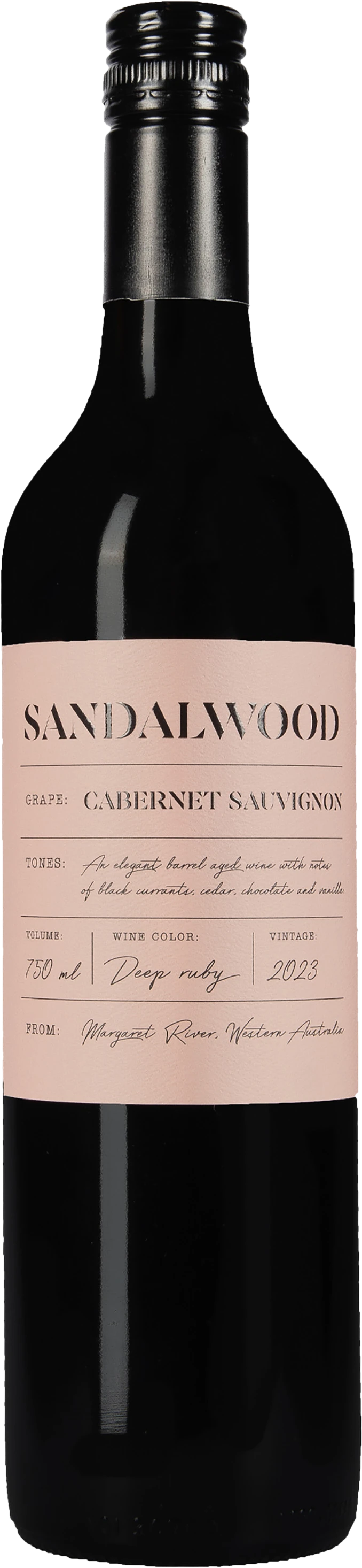 Sandalwood Margaret River Cabernet Sauvignon	 2023