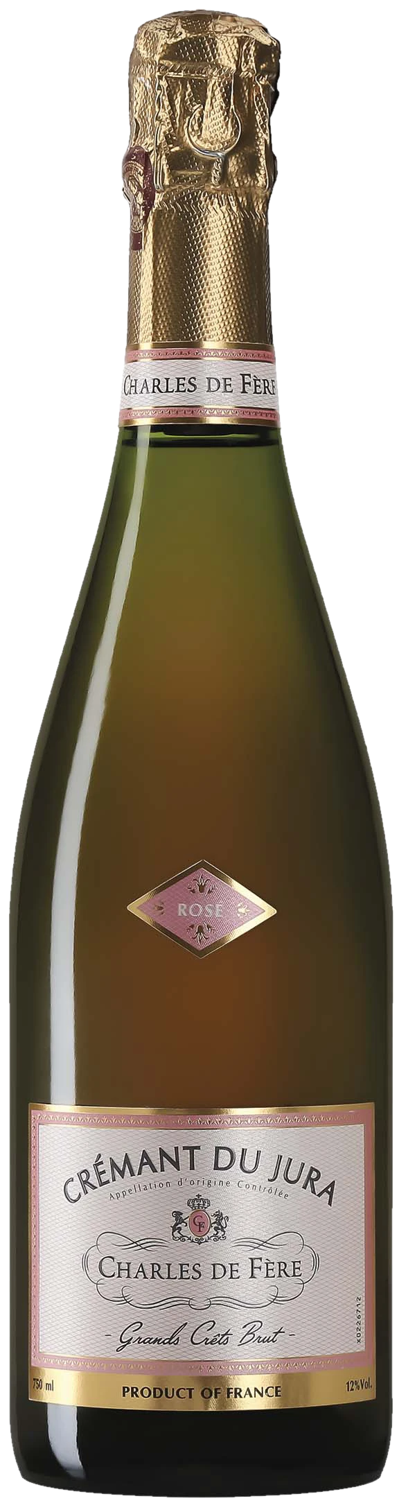 Charles de Fere Crémant du Jura Rosé Brut