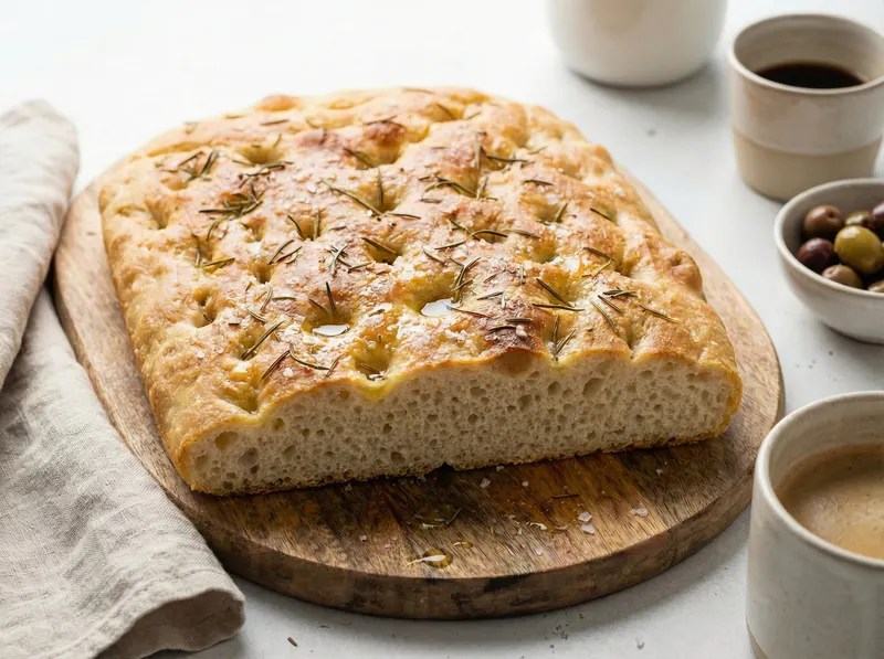 Nopea focaccia