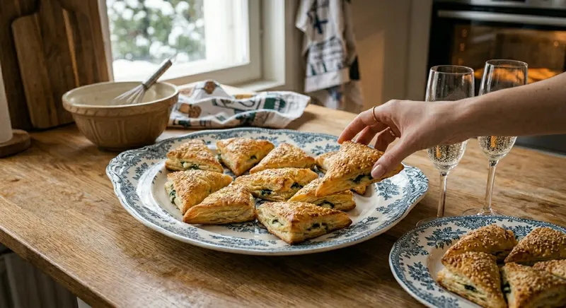 Feta-pinaattipasteijat