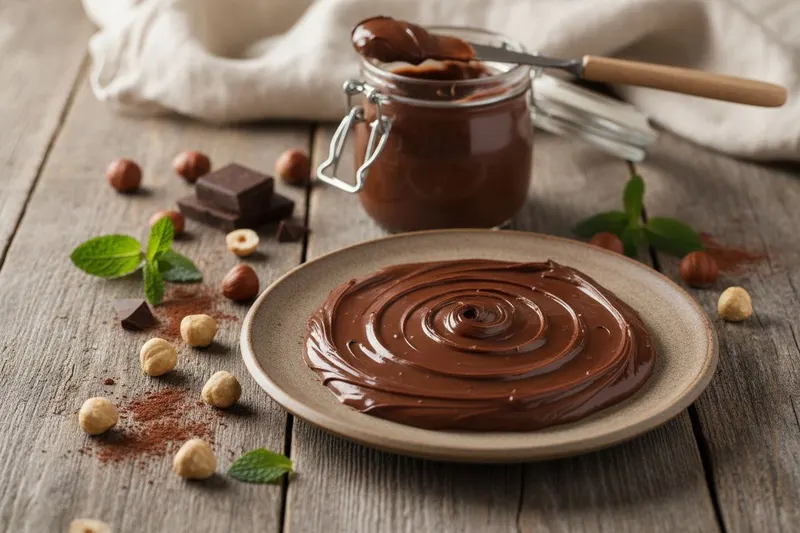 Kotitekoinen nutella-tahna
