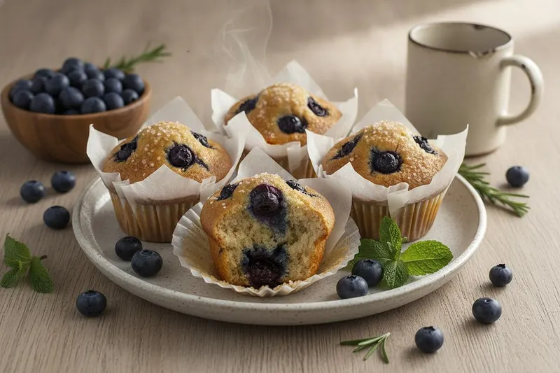 Parhaat mustikkamuffinssit